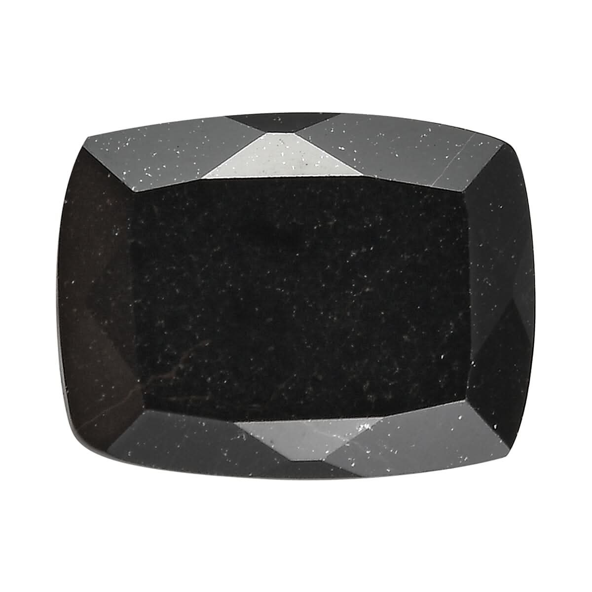 Black Tourmaline (Cush 8x6 mm) 1.30 ctw Loose Gemstone