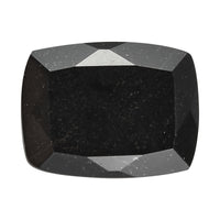 Black Tourmaline (Cush 8x6 mm) 1.30 ctw Loose Gemstone