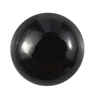Black Tourmaline (Rnd 6 mm) 1.00 ctw Loose Gemstone