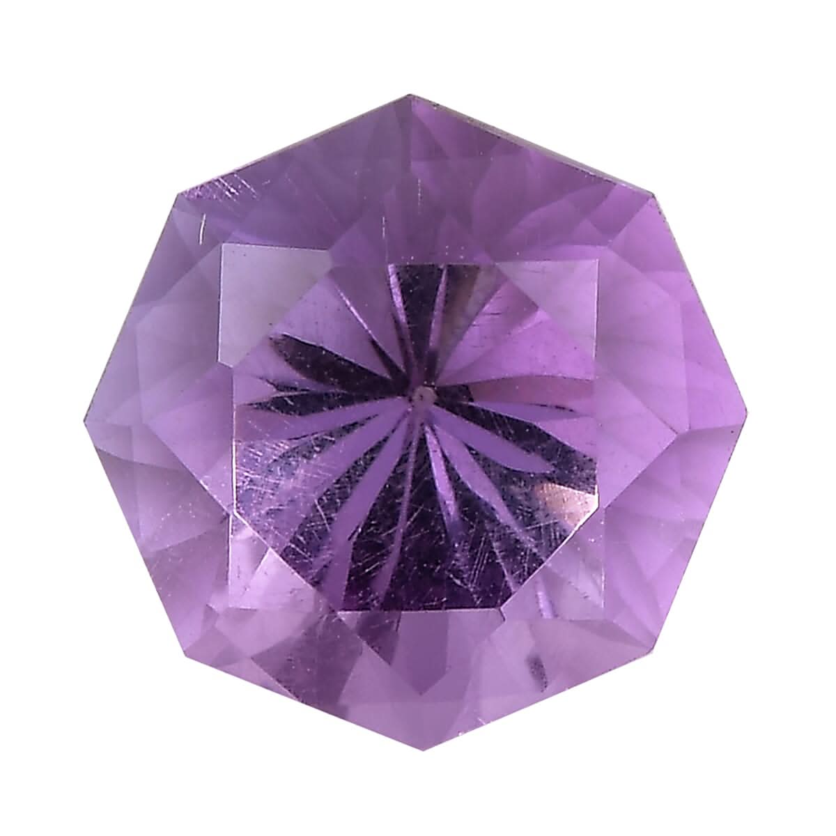 Bolivian Amethyst (Octillion 8 mm) 1.80 ctw Loose Gemstone