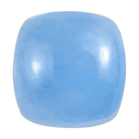Dyed Light Blue Color Jade (Cush 7x7 mm) 1.69 ctw Loose Gemstone