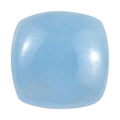Dyed Light Blue Color Jade (Cush 8x8 mm) 1.31 ctw Loose Gemstone - Sticky add to cart bar