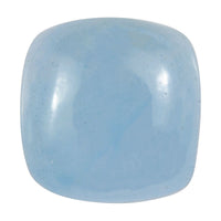 Dyed Light Blue Color Jade (Cush 9x9 mm) 3.14 ctw Loose Gemstone