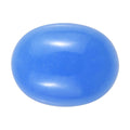 AAA Dyed Light Blue Color Jade (Ovl 9x7 mm) 2.14 ctw Loose Gemstone - Sticky add to cart bar
