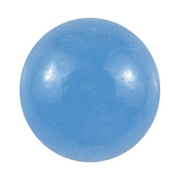 Dyed Light Blue Color Jade (Rnd 6 mm) 1.06 ctw