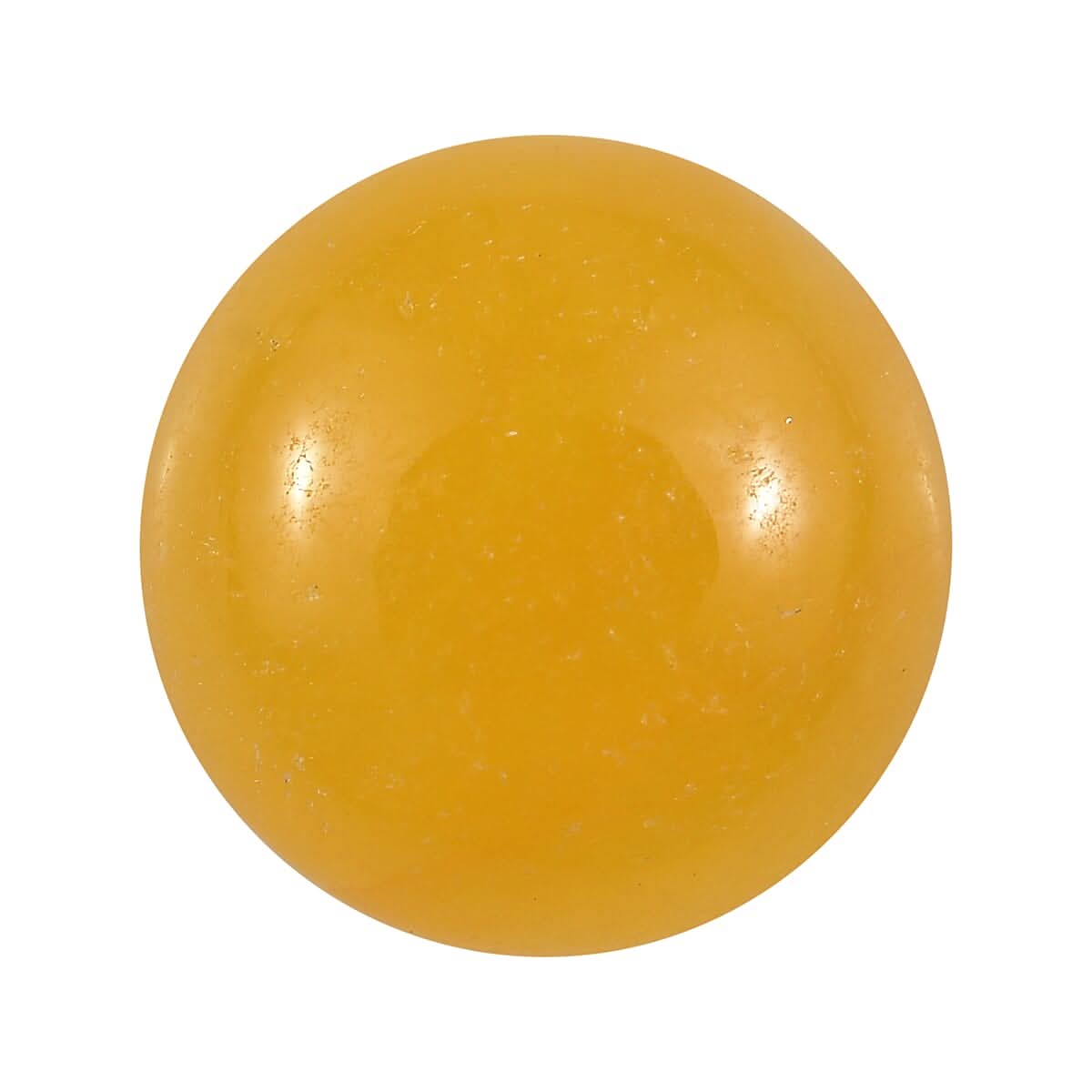 AA Yellow Jade (D) (Rnd 8 mm) 2.34 ctw Loose Gemstone