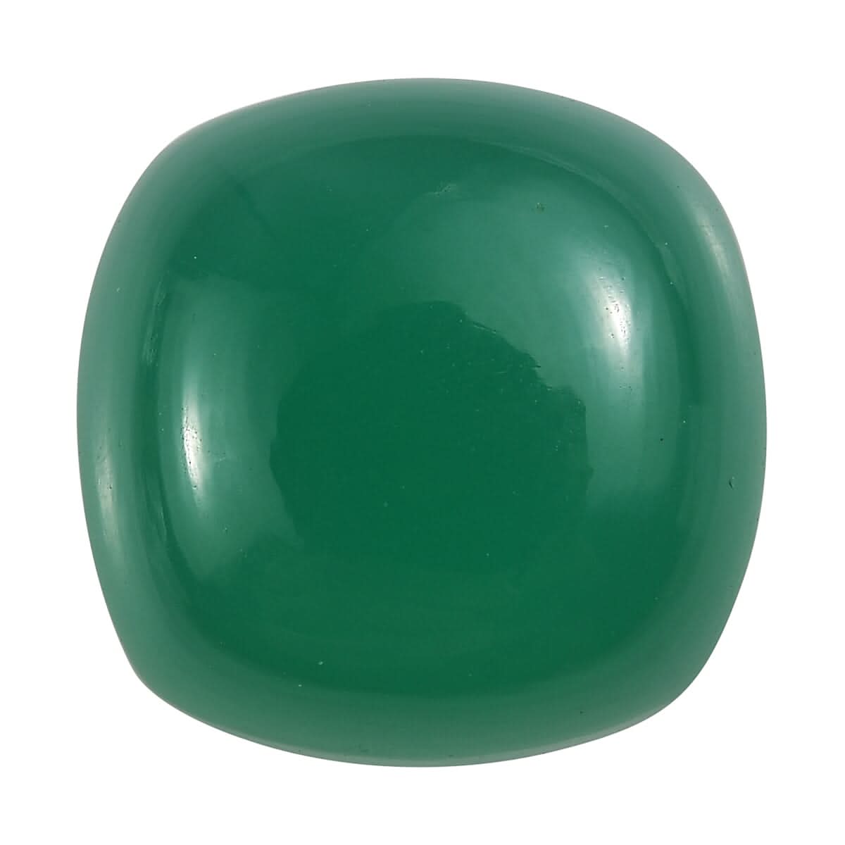 Green Onyx (Cush 11x11 mm) 5.00 ctw Loose Gemstone