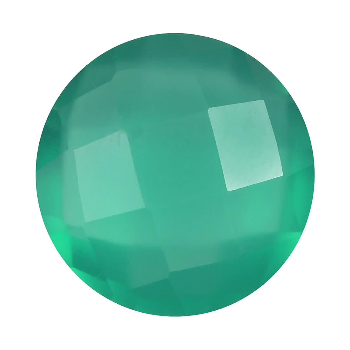Green Onyx (Rnd 8 mm) 1.40 ctw