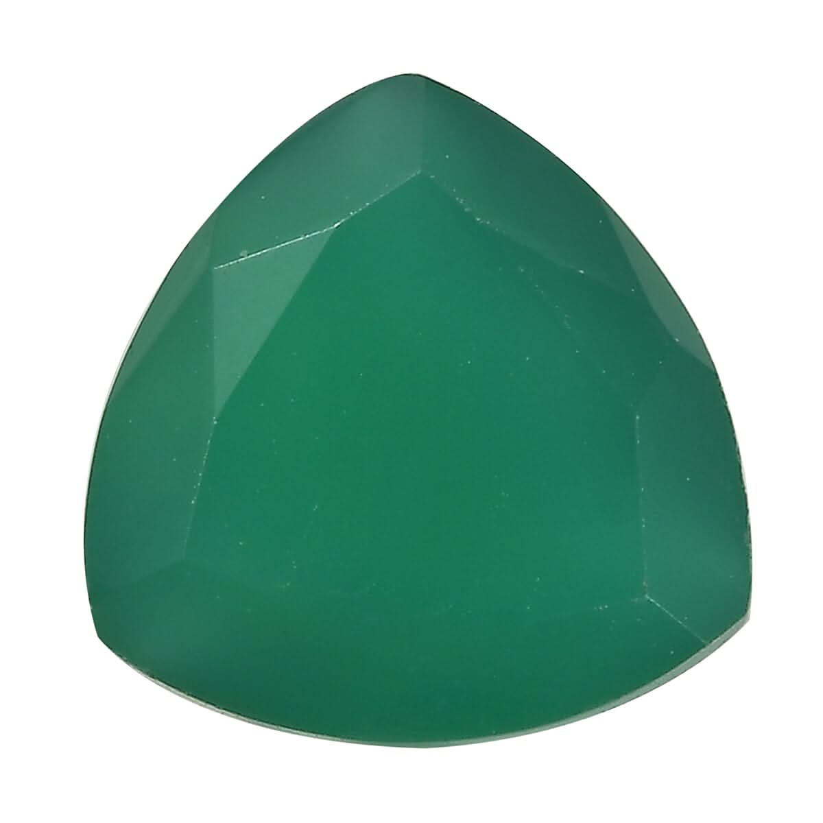 Green Onyx (Trl 9 mm) 2.00 ctw Loose Gemstone