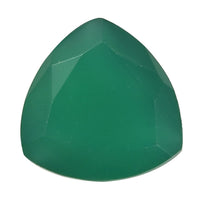 Green Onyx (Trl 9 mm) 2.00 ctw Loose Gemstone