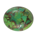 AA Mojave Green Turquoise (Ovl 12x10 mm) 3.52 ctw Loose Gemstone - Sticky add to cart bar