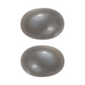 Grey Moonstone Set of 2 (Ovl 7x5 mm) 1.85 ctw Loose Gemstone - Sticky add to cart bar