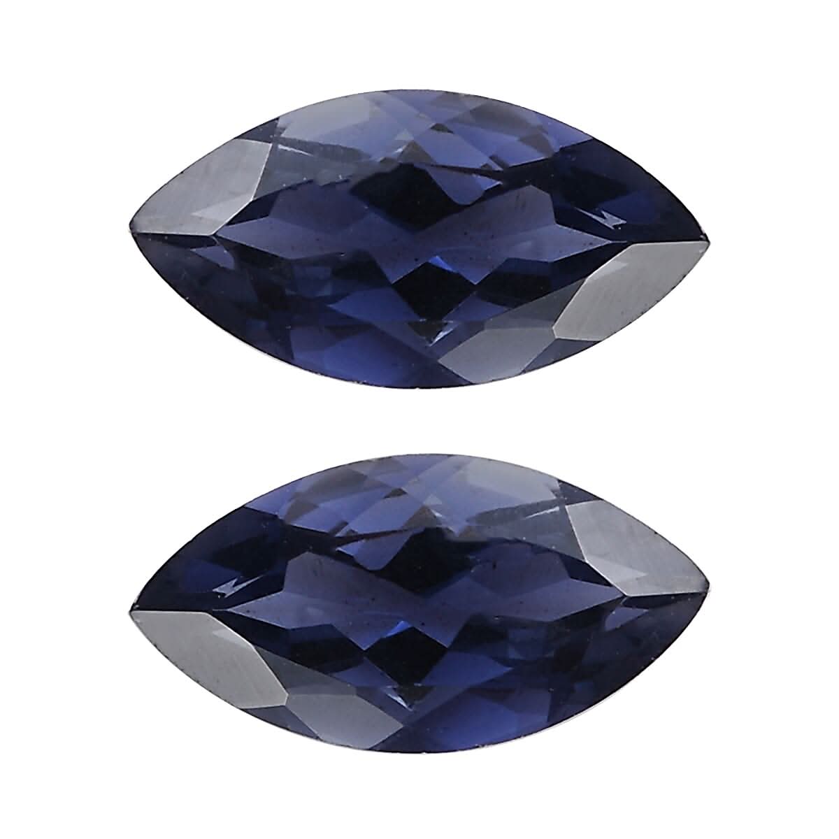 AA Catalina Iolite Set of 2 (Mrq 10x5 mm) 1.58 ctw Loose Gemstone