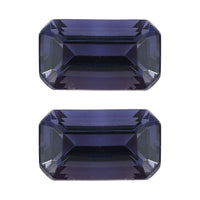 AA Catalina Iolite Set of 2 (Oct 5x3 mm) 0.48 ctw Loose Gemstone