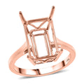 18K Rose Gold Solitaire Ring (Size 7.0) (3.86 g) - Sticky add to cart bar