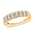 Luxuriant Lab Grown Diamond E-F VS Band Ring in 14K Yellow Gold (Size 10.0) 0.50 ctw - Sticky add to cart bar