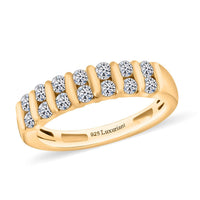 Luxuriant Lab Grown Diamond E-F VS Band Ring in 14K Yellow Gold (Size 10.0) 0.50 ctw