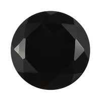 AA Black Obsidian (Rnd 6 mm) 0.68 ctw Loose Gemstone