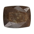 Chocolate Sapphire (Cush 10x8 mm) 3.40 ctw Loose Gemstone - Sticky add to cart bar