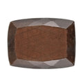 Chocolate Sapphire (Cush 8x6 mm) 1.77 ctw Loose Gemstone - Sticky add to cart bar