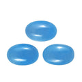 Dyed Light Blue Color Jade Set of 3 (Ovl 6x4 mm) 1.79 ctw Loose Gemstone - Sticky add to cart bar