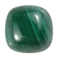 African Malachite (Cush 7x7 mm) 1.69 ctw Loose Gemstone - Sticky add to cart bar