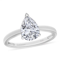 IGI Certified Luxuriant Lab Grown Diamond E-F VS 2.00 ctw Ring in 14K White Gold (Size 10.0)
