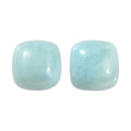 AA Larimar Set of 2 (Cush 5x5 mm) 1.41 ctw Loose Gemstone - Sticky add to cart bar