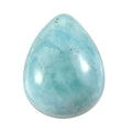 Larimar (Pear 10x8 mm) 3.04 ctw Loose Gemstone - Sticky add to cart bar