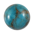 AA Mojave Blue Turquoise (Rnd 7 mm) 1.10 ctw Loose Gemstone - Sticky add to cart bar
