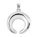 D'Joy Horn Pendant without Chain in Sterling Silver 7.35 Grams - Sticky add to cart bar