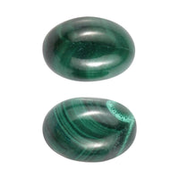 African Malachite Set of 2 (Ovl 7x5 mm) 1.63 ctw Loose Gemstone