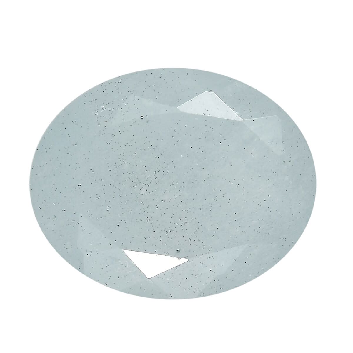 AA Milky Aquamarine (Ovl 10x8 mm) 2.10 ctw Loose Gemstone