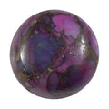 Mojave Purple Turquoise (Rnd 10 mm) 3.45 ctw Loose Gemstone - Sticky add to cart bar