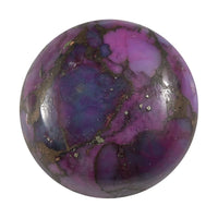 Mojave Purple Turquoise (Rnd 10 mm) 3.45 ctw Loose Gemstone