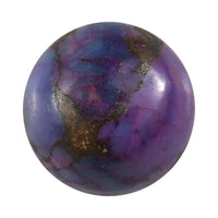 Mojave Purple Turquoise (Rnd 7 mm) 1.40 ctw Loose Gemstone