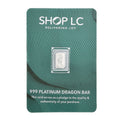 999 Platinum Dragon Bar 1 Grams - Sticky add to cart bar