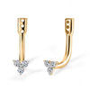 Yellow Gold Over Sterling Silver