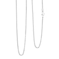 Made In Italian Sterling Silver Coryana Chain Necklace 30 Inches 4.30 Grams - Sticky add to cart bar
