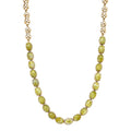 EverTrue Connemara Marble 28.50 ctw Irish Blessing Clover Leaf Necklace in 18K YG Plated 18 Inches - Sticky add to cart bar