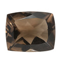 Brazilian Smoky Quartz (Cush 11x9 mm) 3.50 ctw Loose Gemstone - Sticky add to cart bar