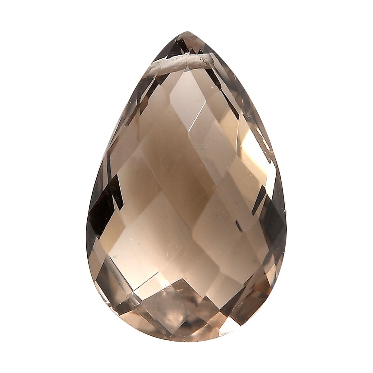 Brazilian Smoky Quartz (Pear 11x7 mm) 2.05 ctw Loose Gemstone
