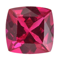 Lab Created Ruby (Cush 7x7 mm) 2.02 ctw Loose Gemstone