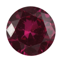 Lab Created Ruby (Rnd 7 mm) 1.40 ctw Loose Gemstone