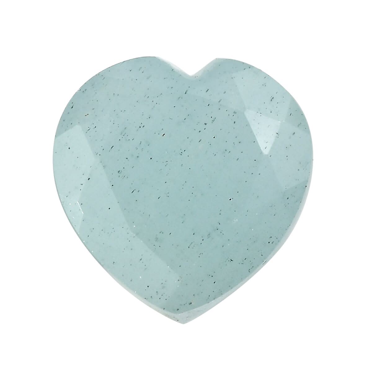 AA Milky Aquamarine (Hrt 9 mm) 2.35 ctw Loose Gemstone