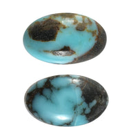 Set of 2 Sierra Nevada Turquoise (Oval 5x3 mm) 0.49 ctw Loose Gemstone
