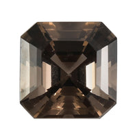 AA Asscher Cut Brazilian Smoky Quartz (Oct 11x11 mm) 4.98 ctw Loose Gemstone