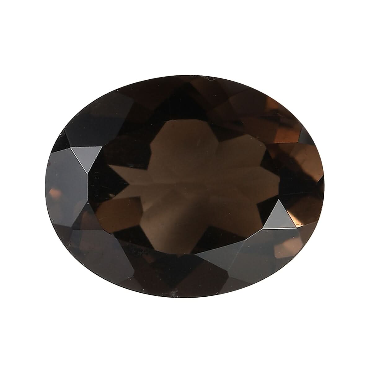 AA Brazilian Smoky Quartz (Oval 10x8 mm) 2.17 ctw Loose Gemstone