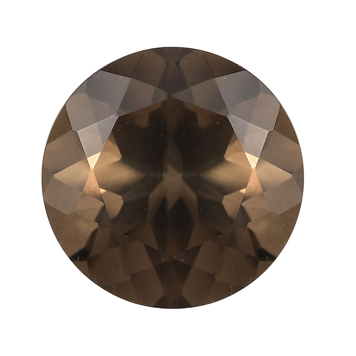Brazilian Smoky Quartz (Rnd 9 mm) 2.11 ctw Loose Gemstone