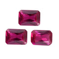 Set of 3 Lab Created Ruby (Oct 7x5 mm) 2.88 ctw Loose Gemstone - Sticky add to cart bar